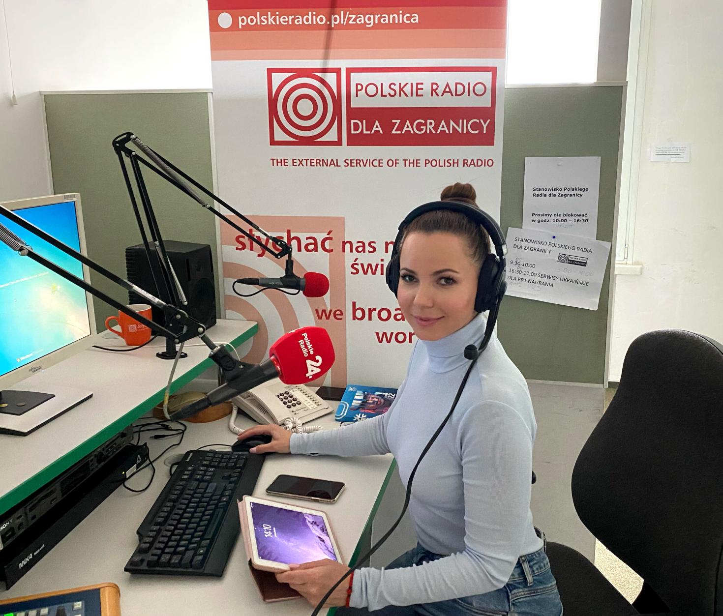 Svitlana Mialyk on Polskie radio