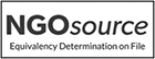 NGOsource Equivalency Determination on File badge