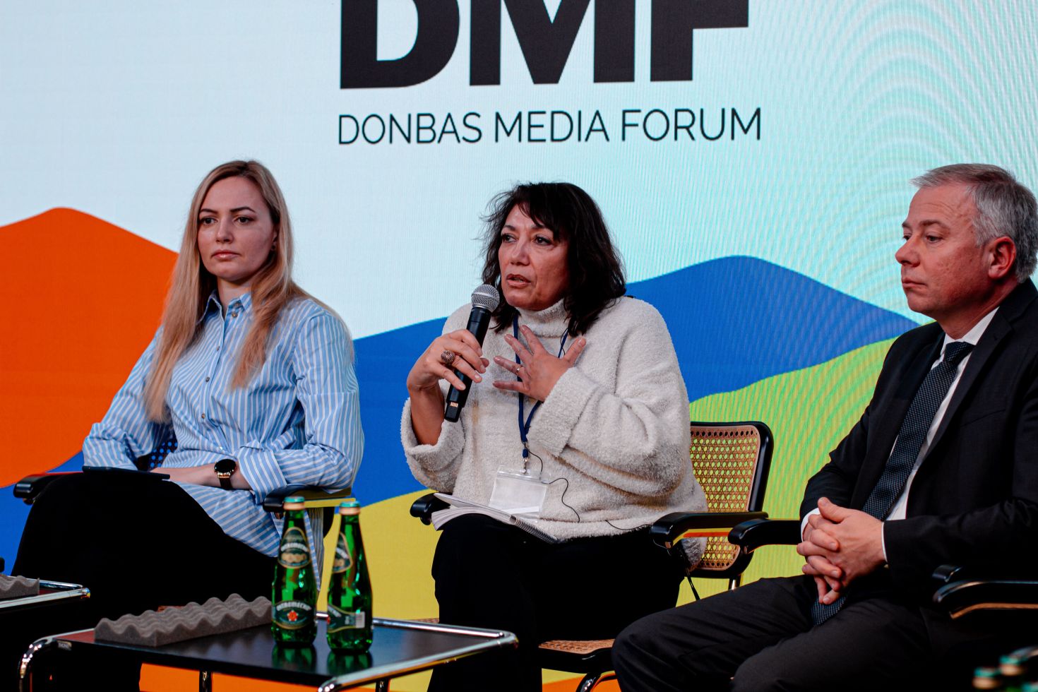 Ruth Kronenburg at Donbas Media Forum