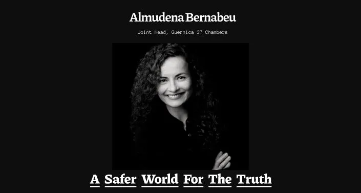 Prosecutor Almudena Bernabeu