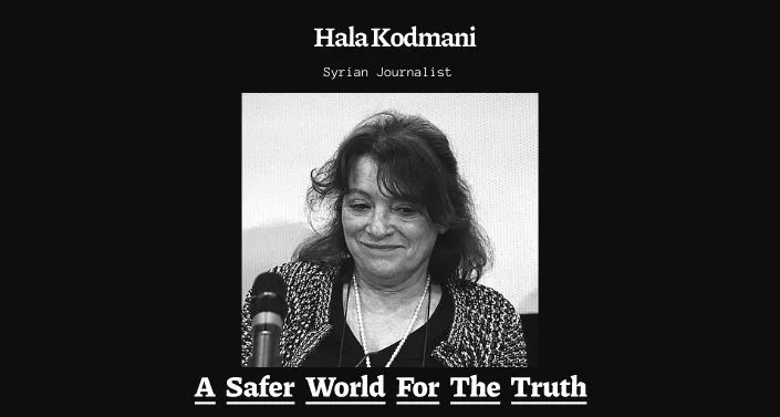Journalist Hala Kodmani