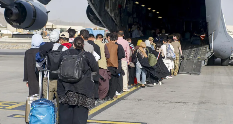 Evacuation in Afghanistan