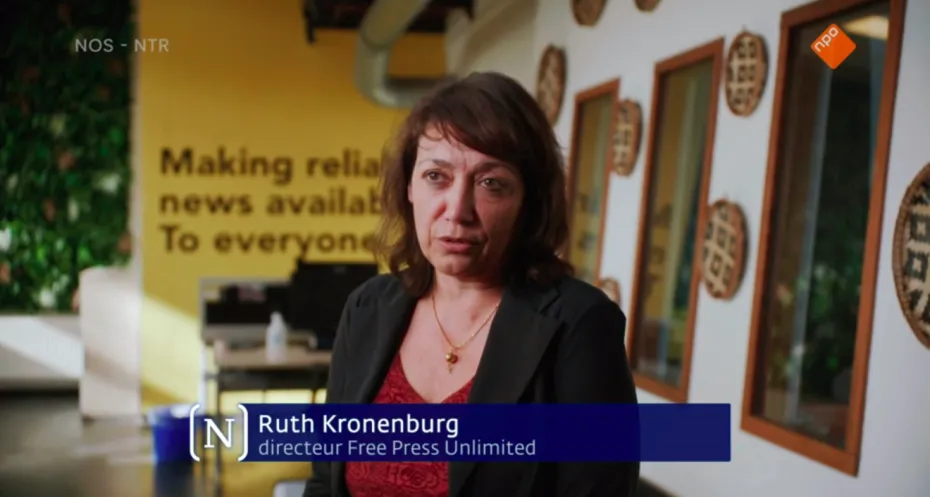 Ruth Kronenburg in Nieuwsuur