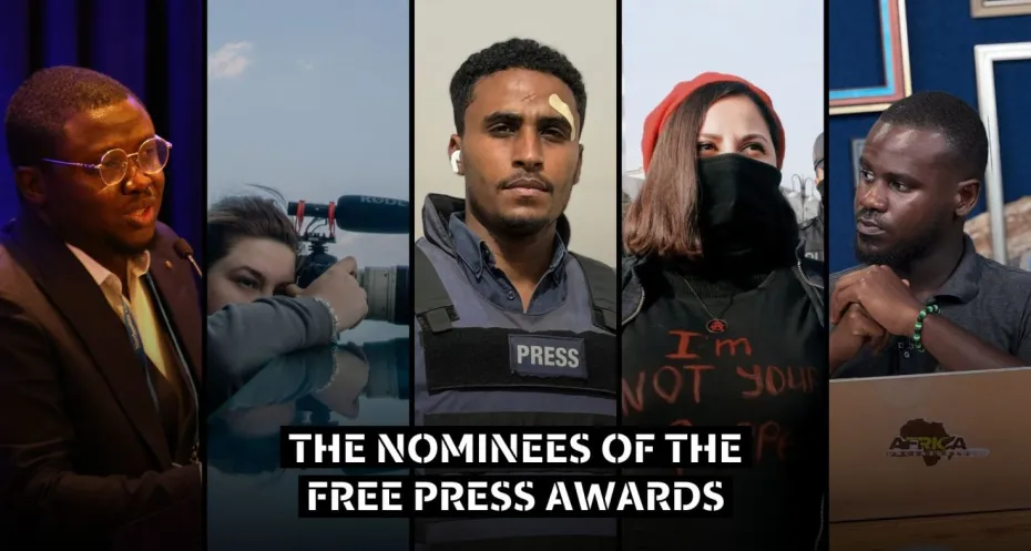 Genomineerden van de Free Press Awards