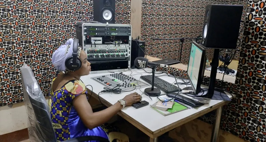Radio on air in Central African Republic