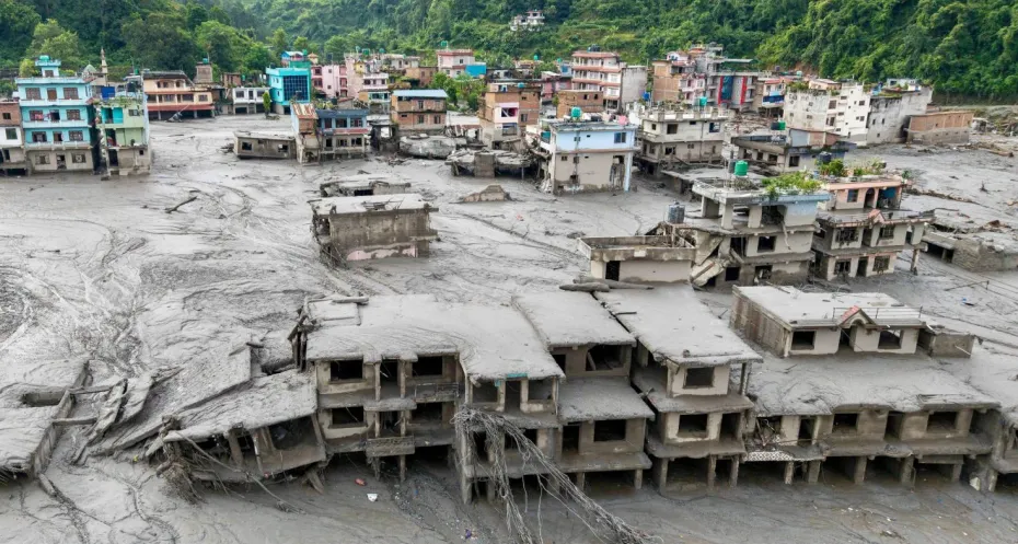 Overstromingen Nepal 2026