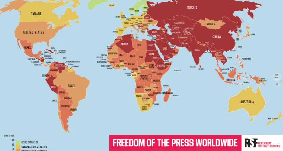 RSF Index 2026