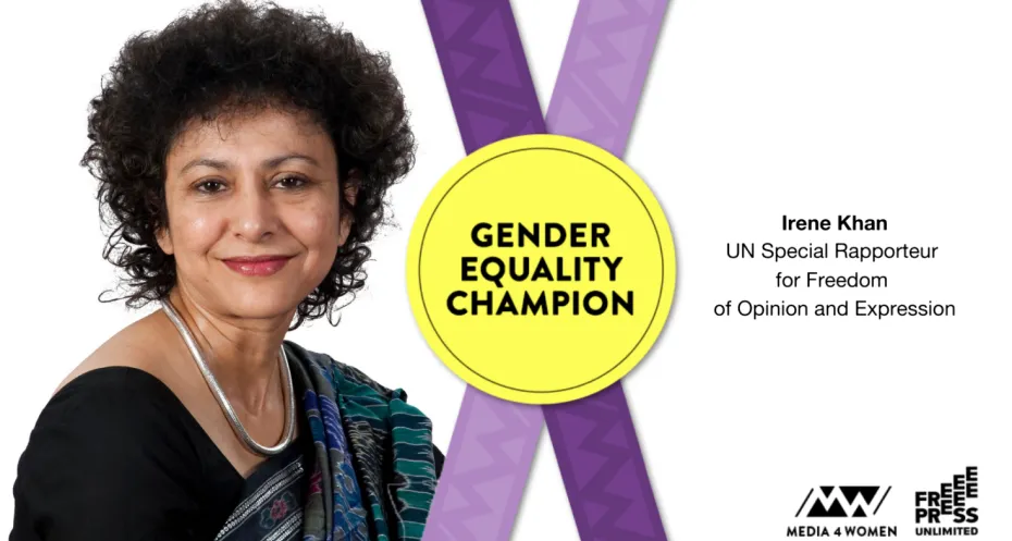 Gender Equality Champion 2022: Irene Khan
