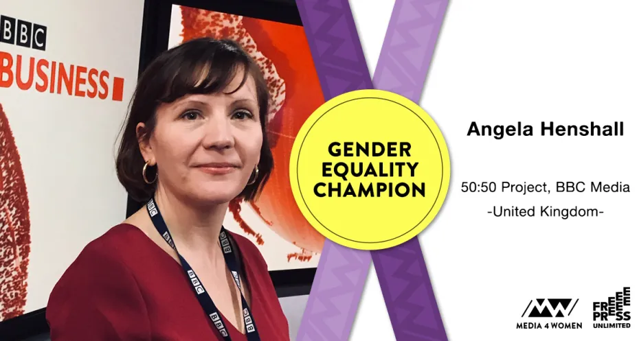 Gender Equality Champion 2020: Angela Henshall