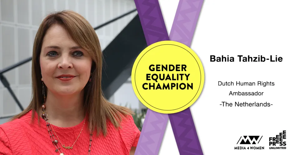 Gender Equality Champion 2020: Bahia Tahzib-Lie