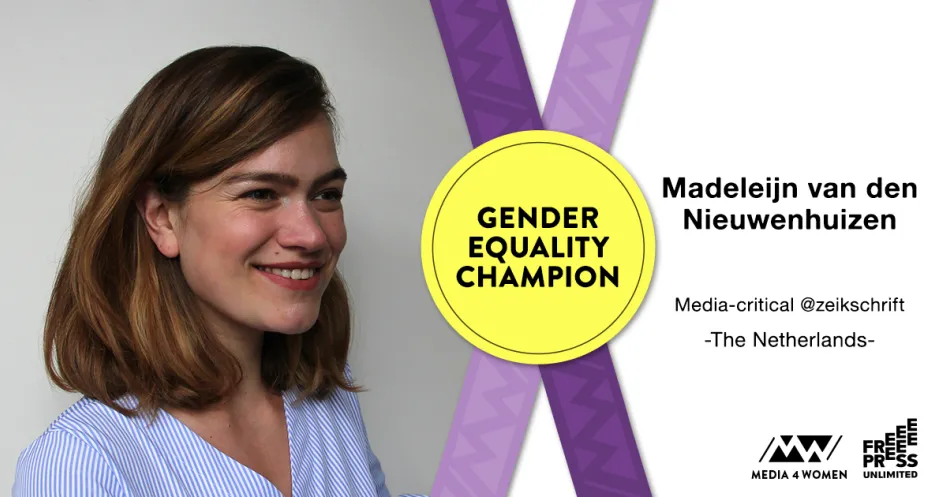 Gender Equality Champion: Madeleijn van den Nieuwenhuizen